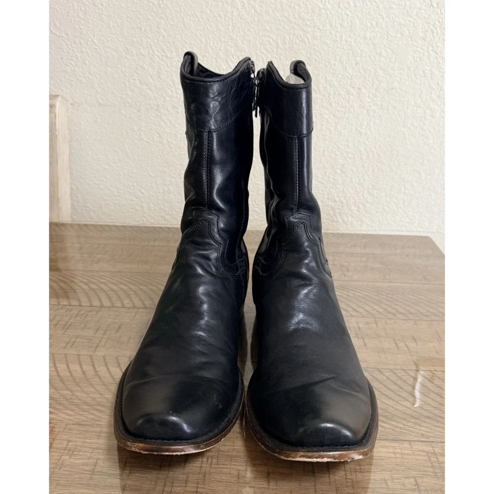 Cuadra Mens Boots Volturno Negro Semi Cuadrada Mens SIZE 10 1/2